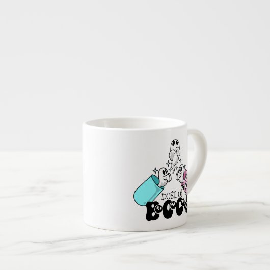 Dosierung von Boos Halloween Medical Espressotasse (Vorderseite Rechts)