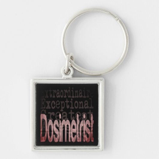 Dosimetrist Extraordinaire Schlüsselanhänger (Vorne)