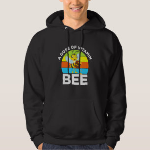 Dosis Vitamin Biene Honigbiene Imker Ackerland Süß Hoodie