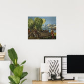 Dosso Dossi - Aeneas und Achates über Libyen Poster (Heimbüro)