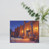 Dosso-Palast Niger Postkarte (Stehend Vorderseite)