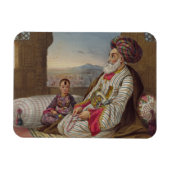 Dost Mahommed (1793-1863) King of Caubul and his Y Magnet (Horizontal)