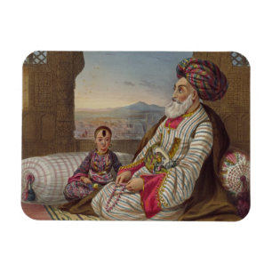 Dost Mahommed (1793-1863) König Caubul und sein Y Magnet