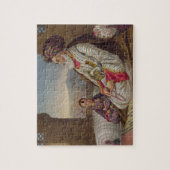 Dost Mahommed (1793-1863) König Caubul und sein Y Puzzle (Vertikal)