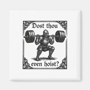 Dost you sogar Hoist Funny Gothic Deadlift Gym Magnet