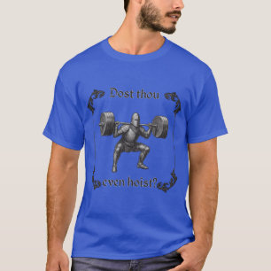 Dosthou Even Heb Funny Mittelalterlicher Ritter lu T-Shirt