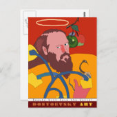 Dostoevsky Art Postkarte (Vorne/Hinten)
