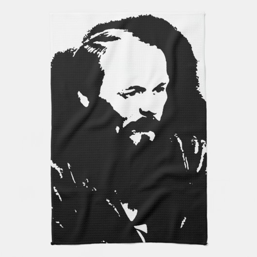 Dostoevsky Geschirrtuch (Vertikal)
