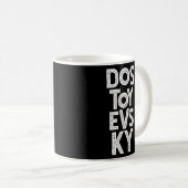 Dostoevsky Kaffeetasse (VorderseiteRechts)