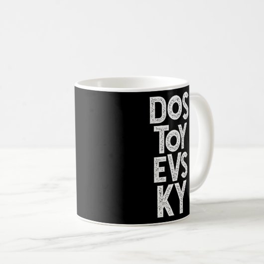 Dostoevsky Kaffeetasse (VorderseiteRechts)