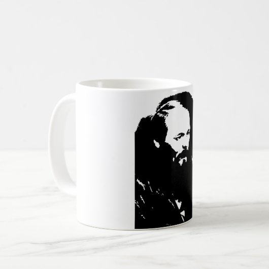 Dostoevsky Kaffeetasse (Vorderseite Links)