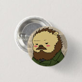 Dostoevsky Miniaturknopf Button (Vorne & Hinten)