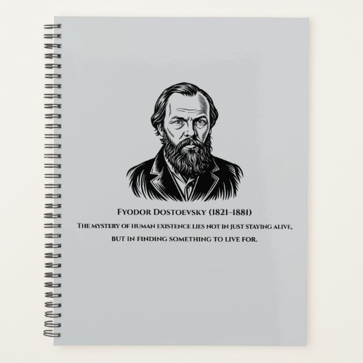 Dostoevsky Planner Planer (Vorderseite)