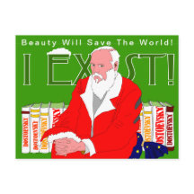 Dostojewski als Santa