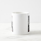 Dostojewsky "gottesfürchtig" Liebe Zitat Geschenke Kaffeetasse (Mittel)