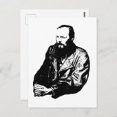 Dostoyevsky Postcard Postkarte (Vorne/Hinten)