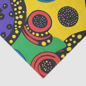 Dot Art abstrakt 9 Seidenpapier (Detail)