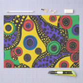 Dot Art abstrakt 9 Seidenpapier (Handwerk)