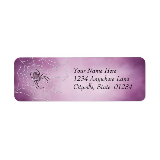 Dot Art Black Widow Spider im Web (Vorne)