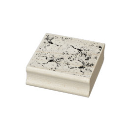 Dot, Black Cow Wood Art Briefmarke Gummistempel