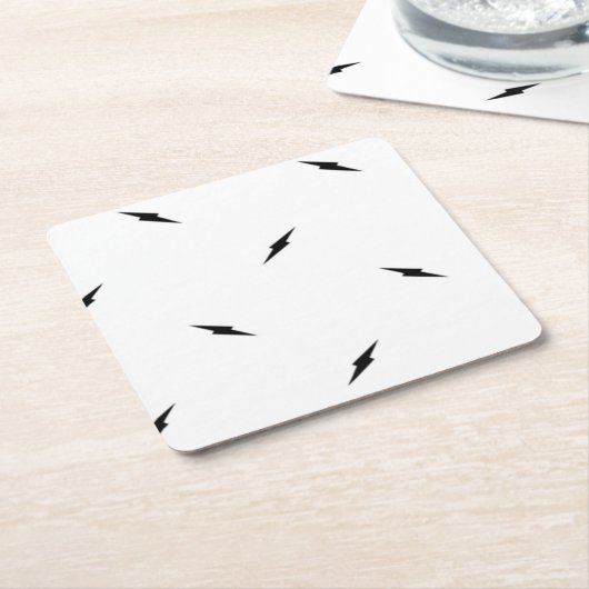Dot, Black Paper Untersetzer (angewinkelt)