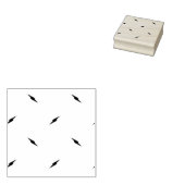 Dot, Black Wood Art Briefmarke Gummistempel (Stempel)