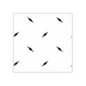 Dot, Black Wood Art Briefmarke Gummistempel (Prägung)