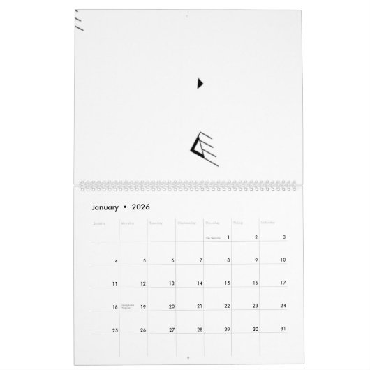 Dot, blassgrau kalender (Jan 2026)