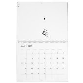 Dot, blassgrau kalender (Mär 2027)