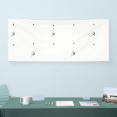 Dot, Blassgraue Banner (Messe)