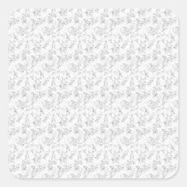 dot Design 47 Quadratischer Aufkleber