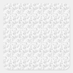 dot Design 47 Quadratischer Aufkleber