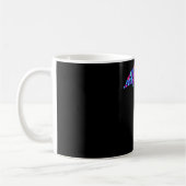 Dot Dolphin Colorfull Abstrakt Sea Animal Kaffeetasse (Links)