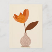 Dot Dot Blume #009 Postkarte (Vorderseite)