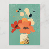 Dot Dot Blume #011 Postkarte (Vorderseite)