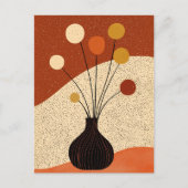 Dot Dot Blume #012 Postkarte (Vorderseite)