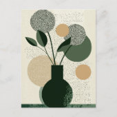 Dot Dot Blume #018 Postkarte (Vorderseite)