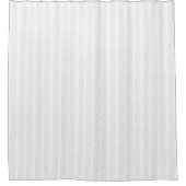 Dot, Dunkelgrau, Holzkohle Duschvorhang (Vorderseite)