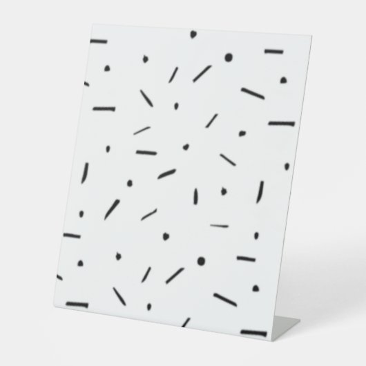 Dot, Dunkelgrau, Holzkohle, Moorschild Sockelschild (Vorderseite)