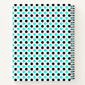 Dot Duo: Modernes Pop auf Weiß Notizblock (Rückseite)