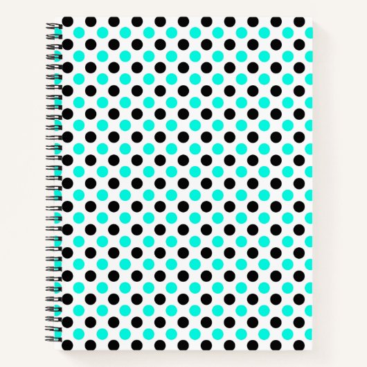 Dot Duo: Modernes Pop auf Weiß Notizblock (Vorderseite)