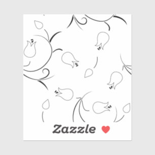 Dot, Gänse, Vinyl-Aufkleber, kundenspezifisch gesc Aufkleber