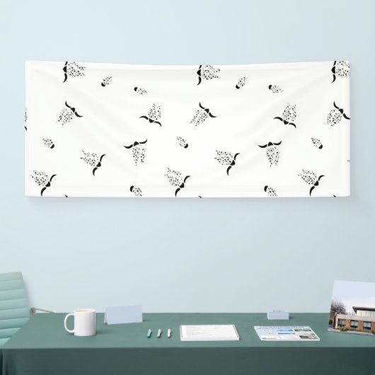 Dot, Grau-Nickel-Banner Banner (Messe)