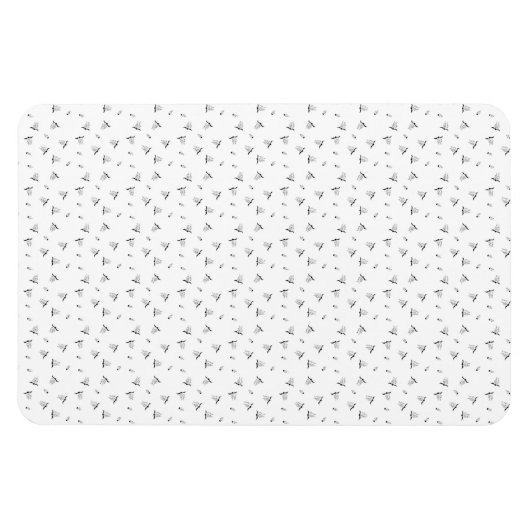 Dot, Grau Nickel Magnet (Horizontal)