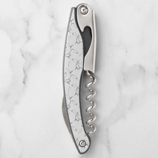 Dot, Grauer Gänse-Korkenzieher Kellnermesser (Rückseite)