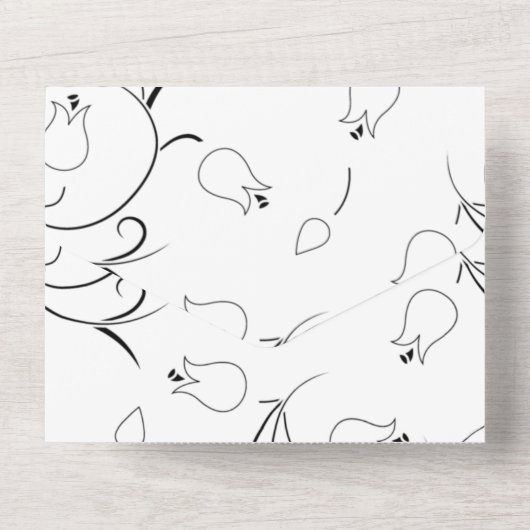 Dot, Graugans All In One Einladung (Rückseite)