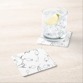 Dot, Grey Gose Paper Untersetzer (Vor Ort)