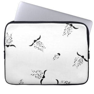 Dot, Grey Nickel Electronics Bag Laptopschutzhülle