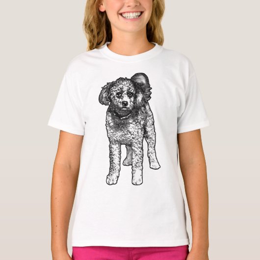 Dot Joy Pup Tee (Vorderseite)