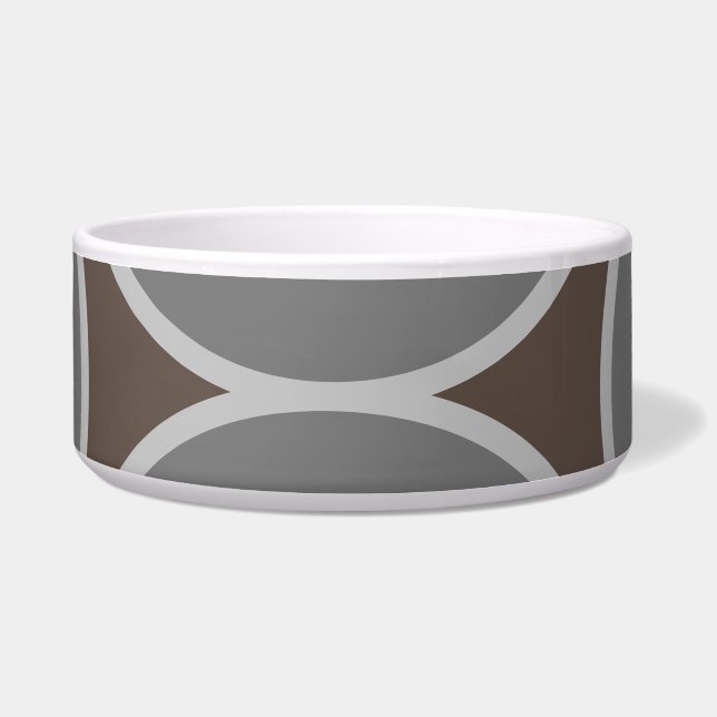 DOT Keramik Hundeschale | m3galleryStudio Napf (Vorderseite)